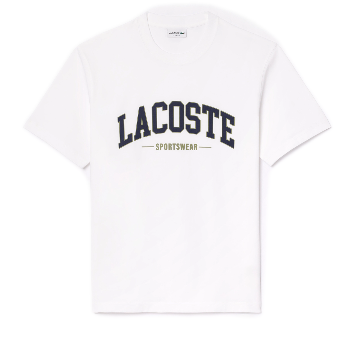 Men's Lacoste Cotton T-Shirt - White