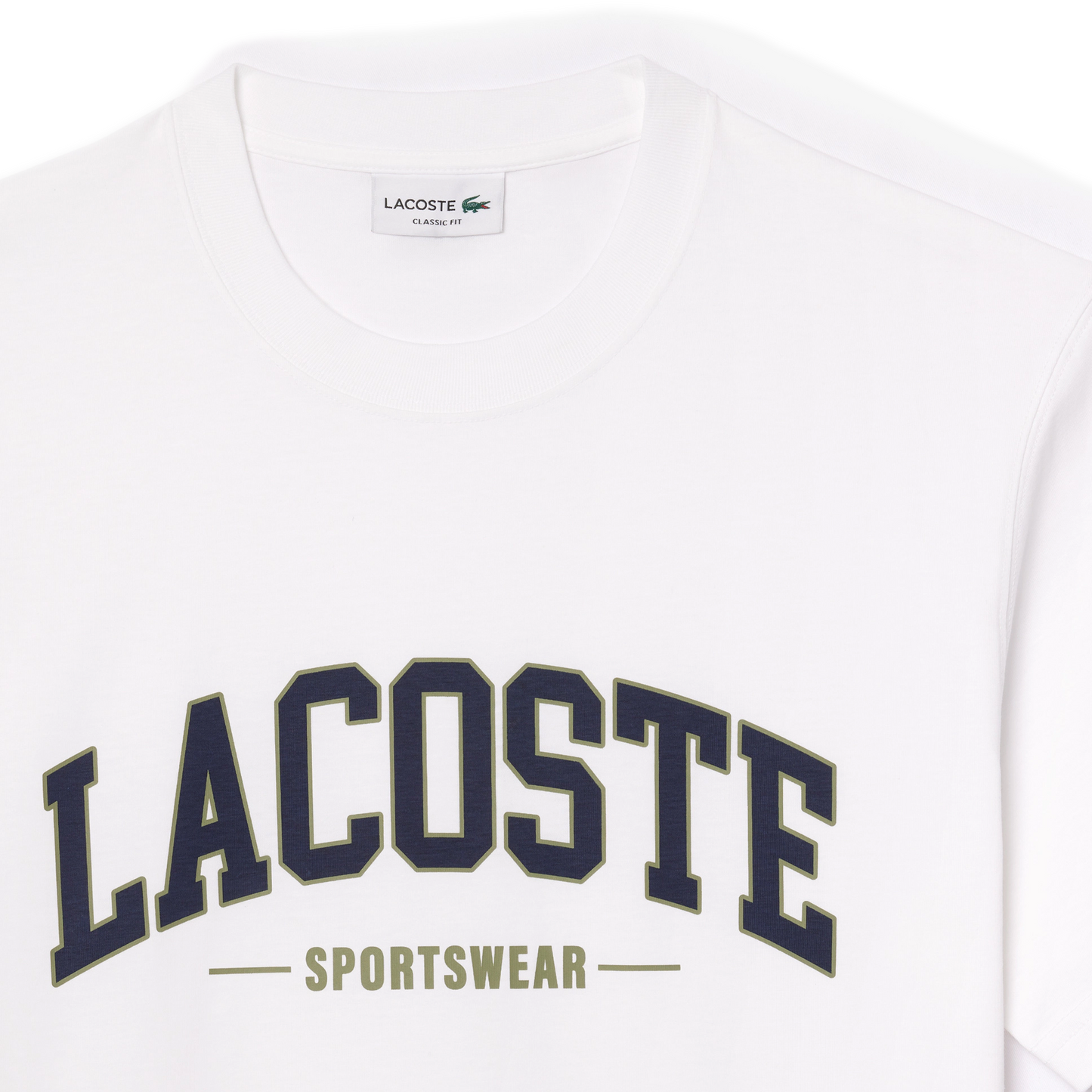 Men's Lacoste Cotton T-Shirt - White