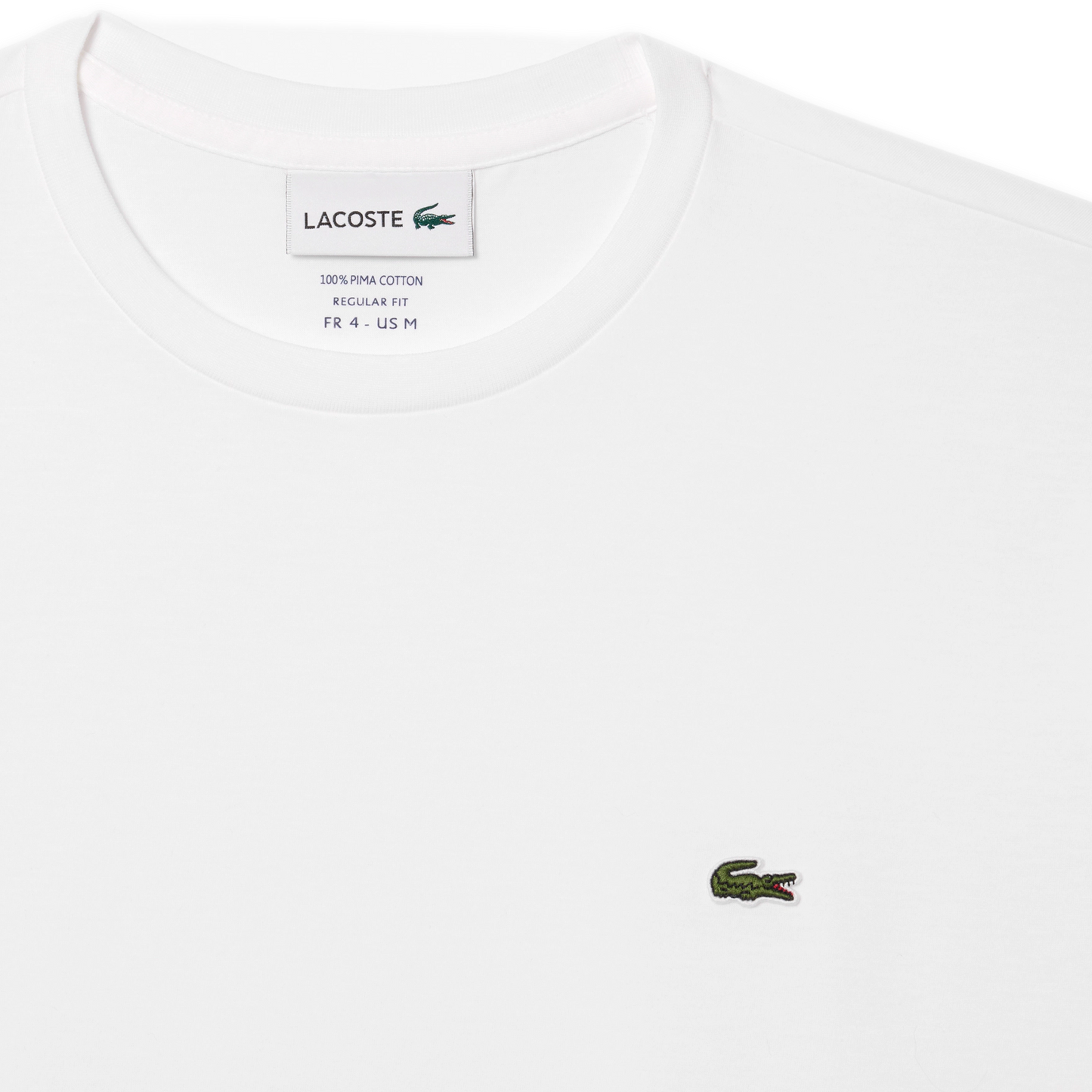 Men's Lacoste Pima Cotton T-Shirt - White