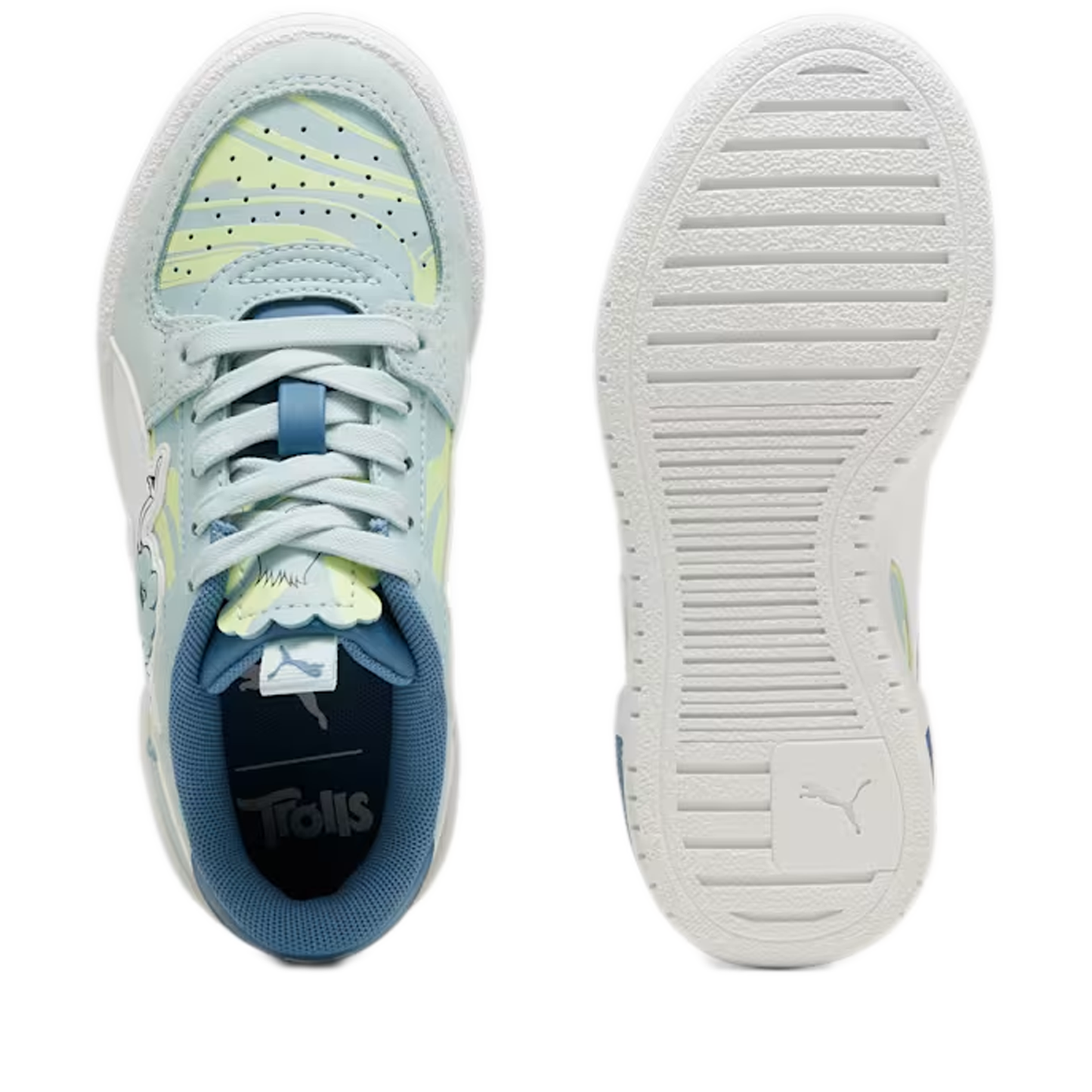 Pre School Puma X Trolls CA Pro - Frosted Dew/PUMA White