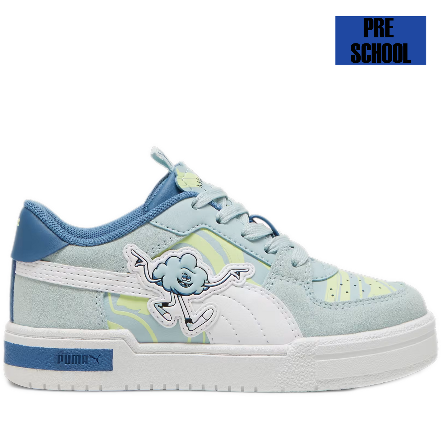 Pre School Puma X Trolls CA Pro - Frosted Dew/PUMA White