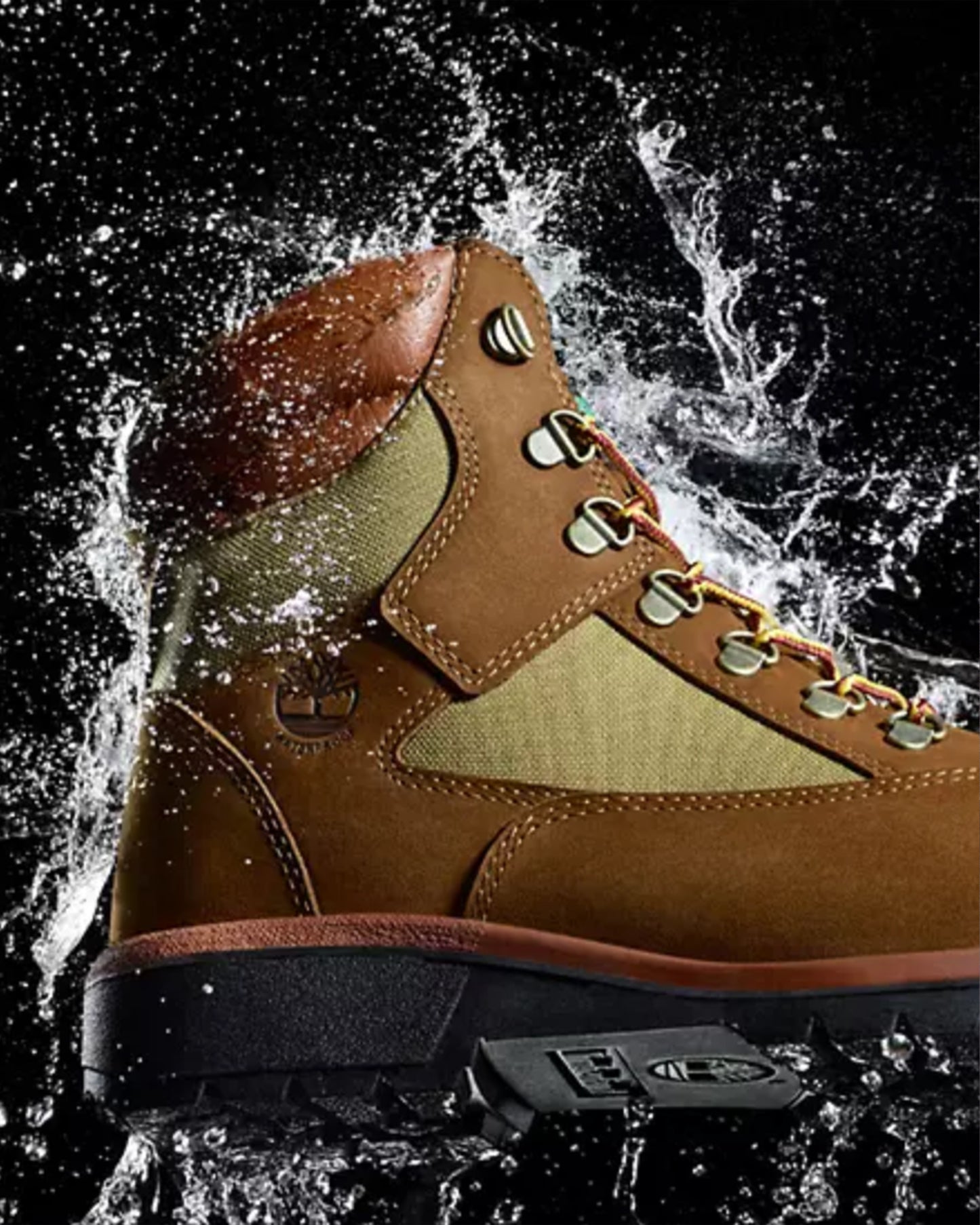 Men's Timberland Mt. Maddsen Waterproof Hiking Boot - Wheat Nubuck