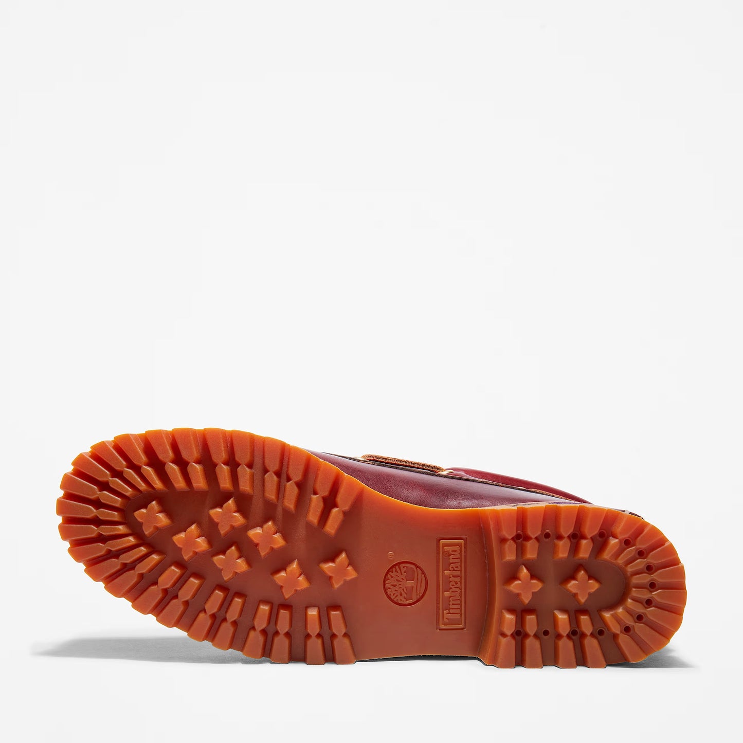 Men's Timberland 3-Eye Lug Boat Shoe - Burgundy