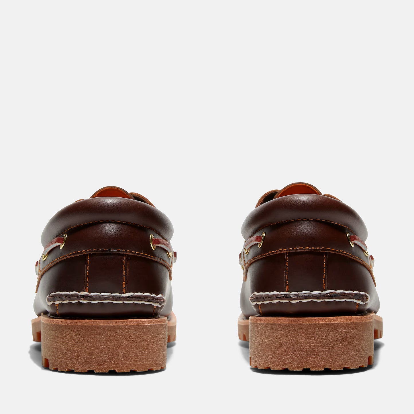Men's Timberland 3-Eye Lug Boat Shoe - Brown