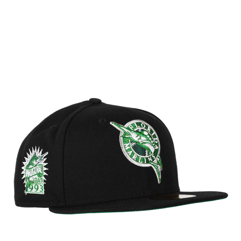 New Era Florida Marlins Inaugural Year 1993 Patch - 59FIFTY Custom Fitted Hat - Hulk