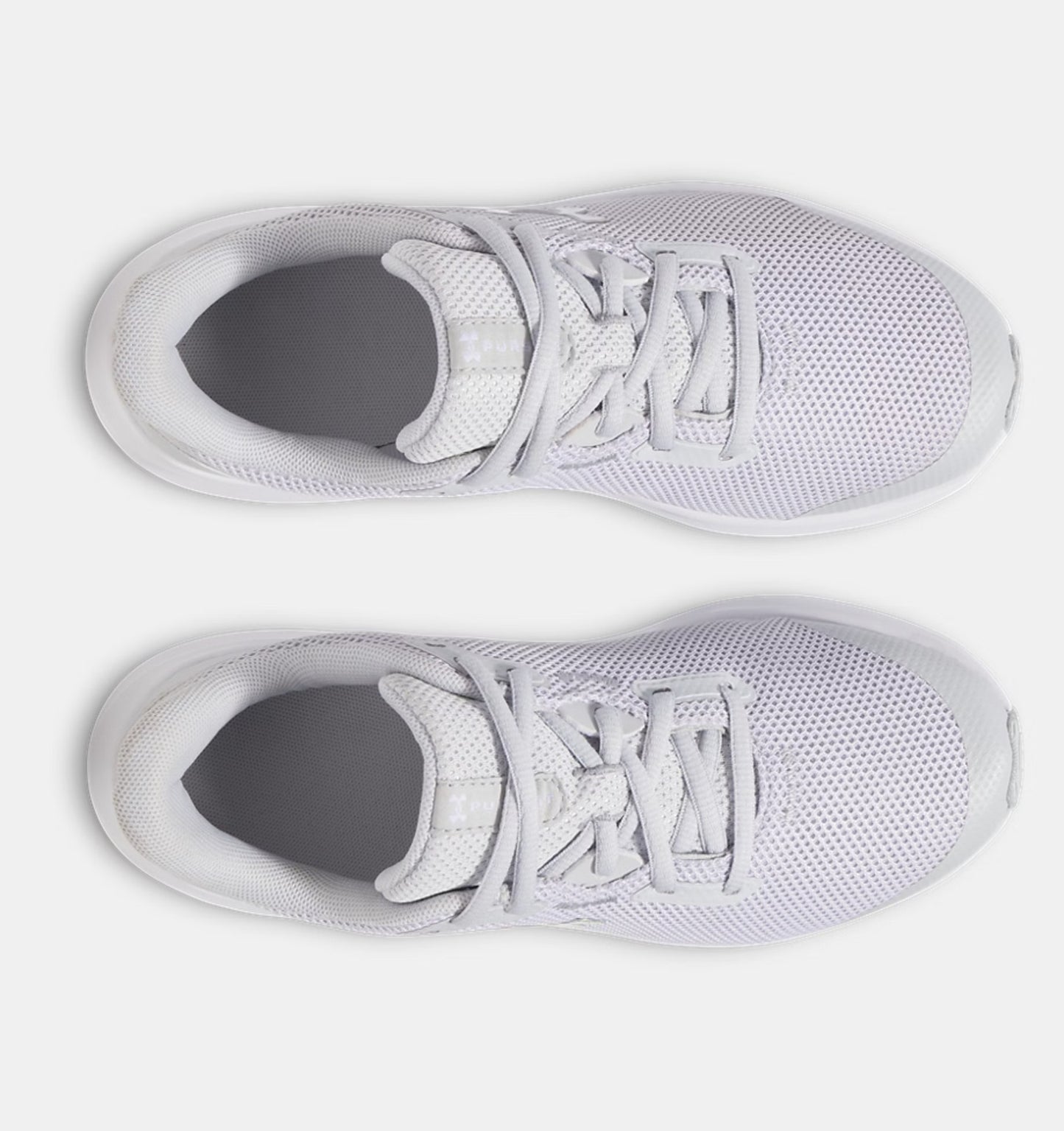 Grade School Under Armour Pursuit 4 - Halo Gray/Iridescent