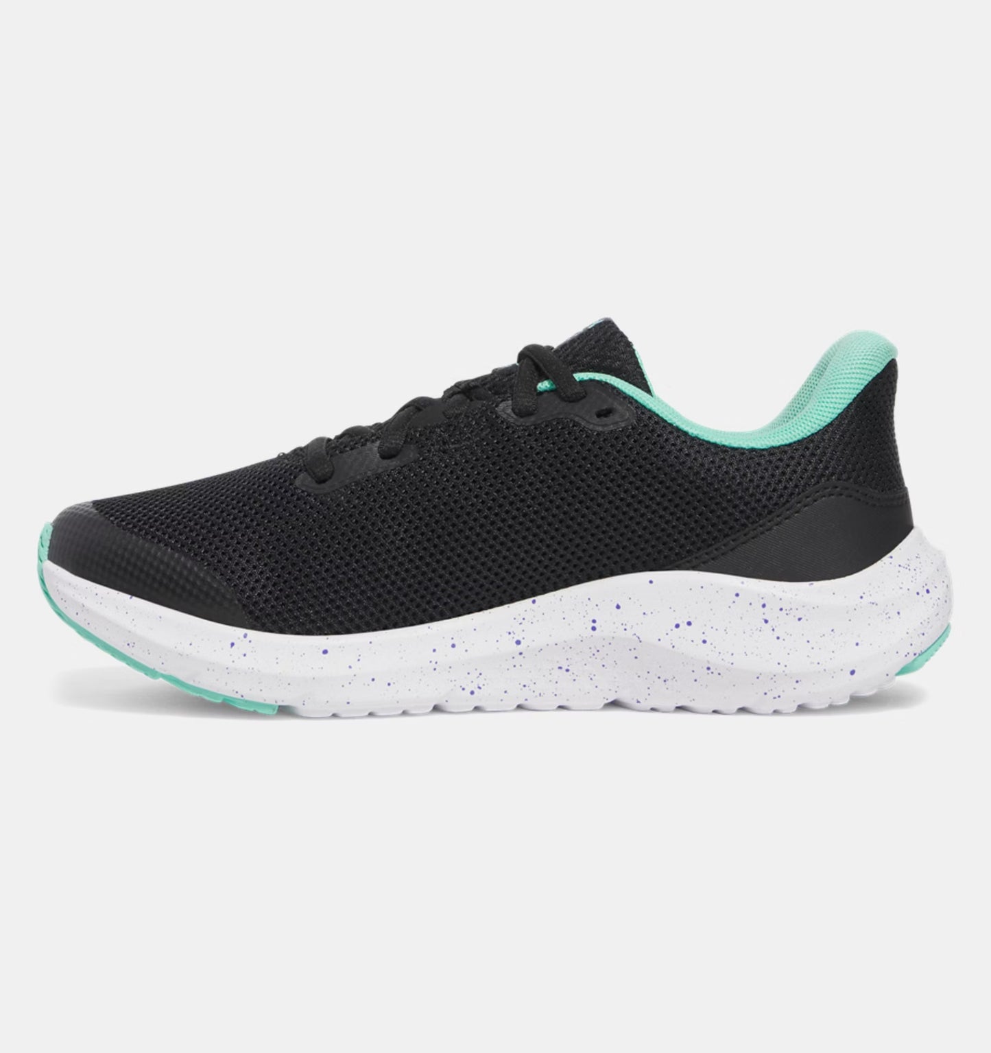 Grade School Under Armour Pursuit 4 - Black/Comet Green
