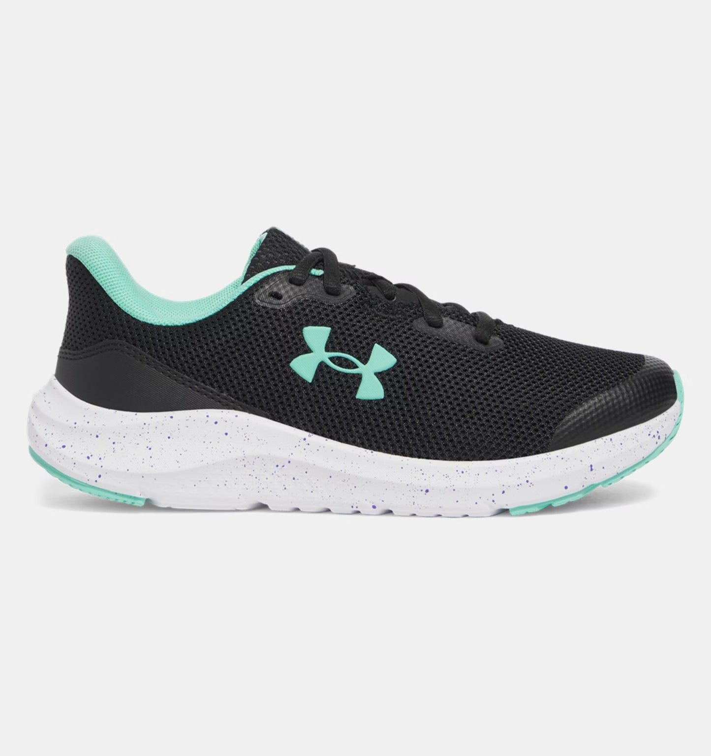 Grade School Under Armour Pursuit 4 - Black/Comet Green