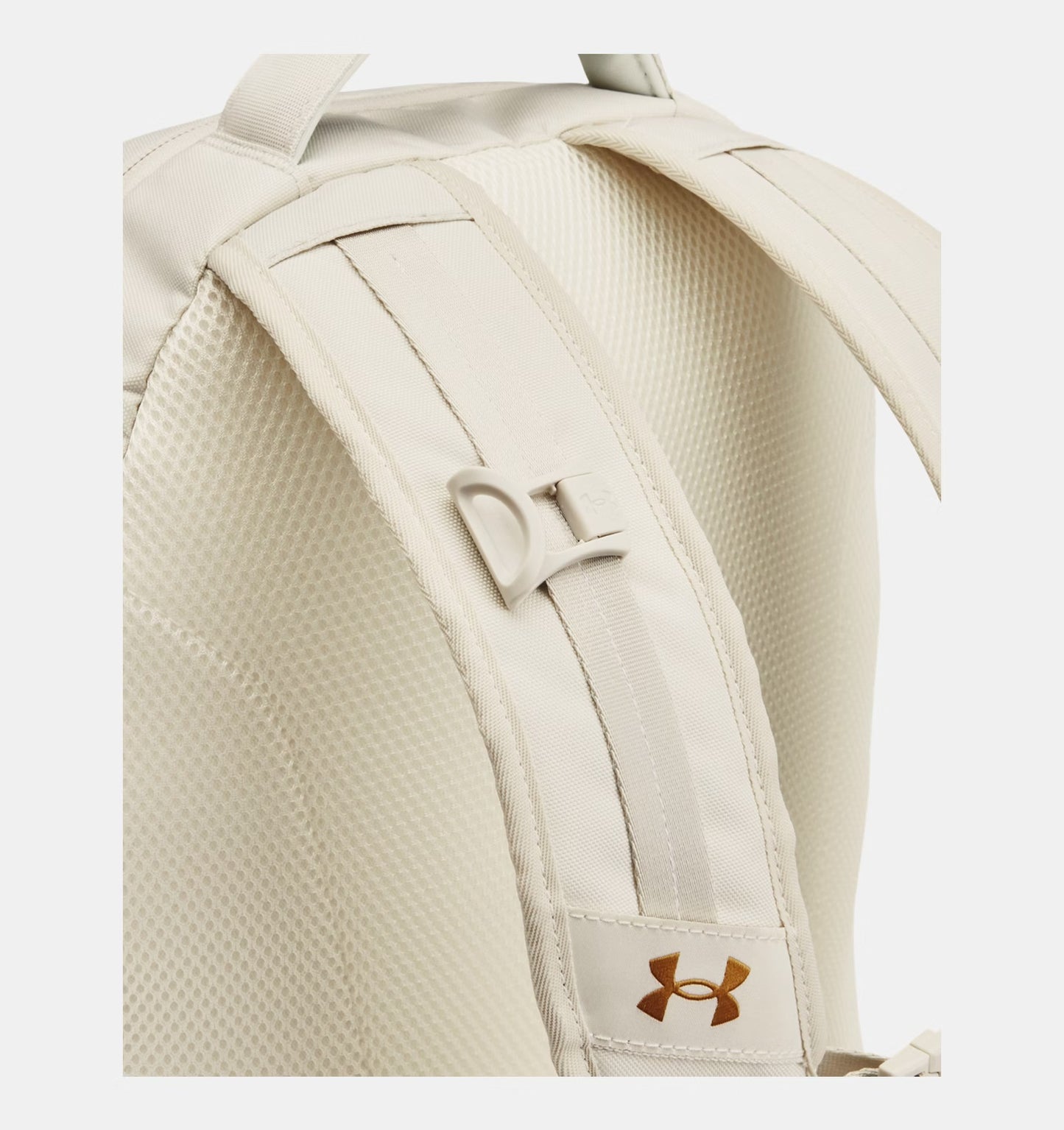 Under Armour Hustle 6.0 Pro Backpack - Summit White/Metallic Gold