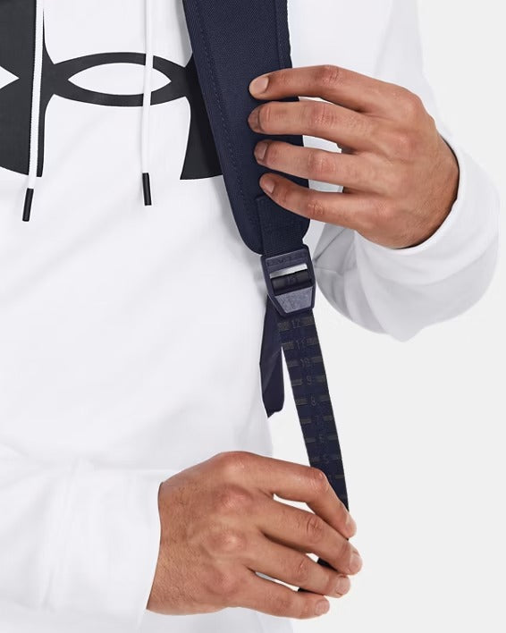 Under Armour Contain Backpack - Midnight Navy/Silver