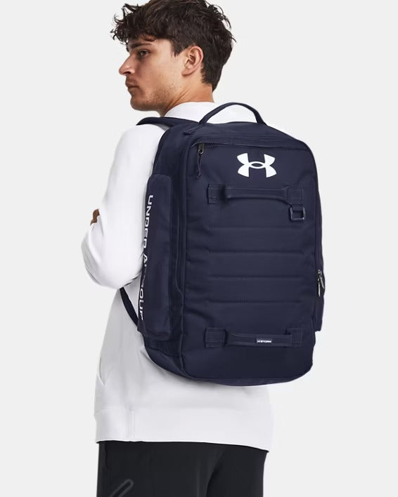Under Armour Contain Backpack - Midnight Navy/Silver