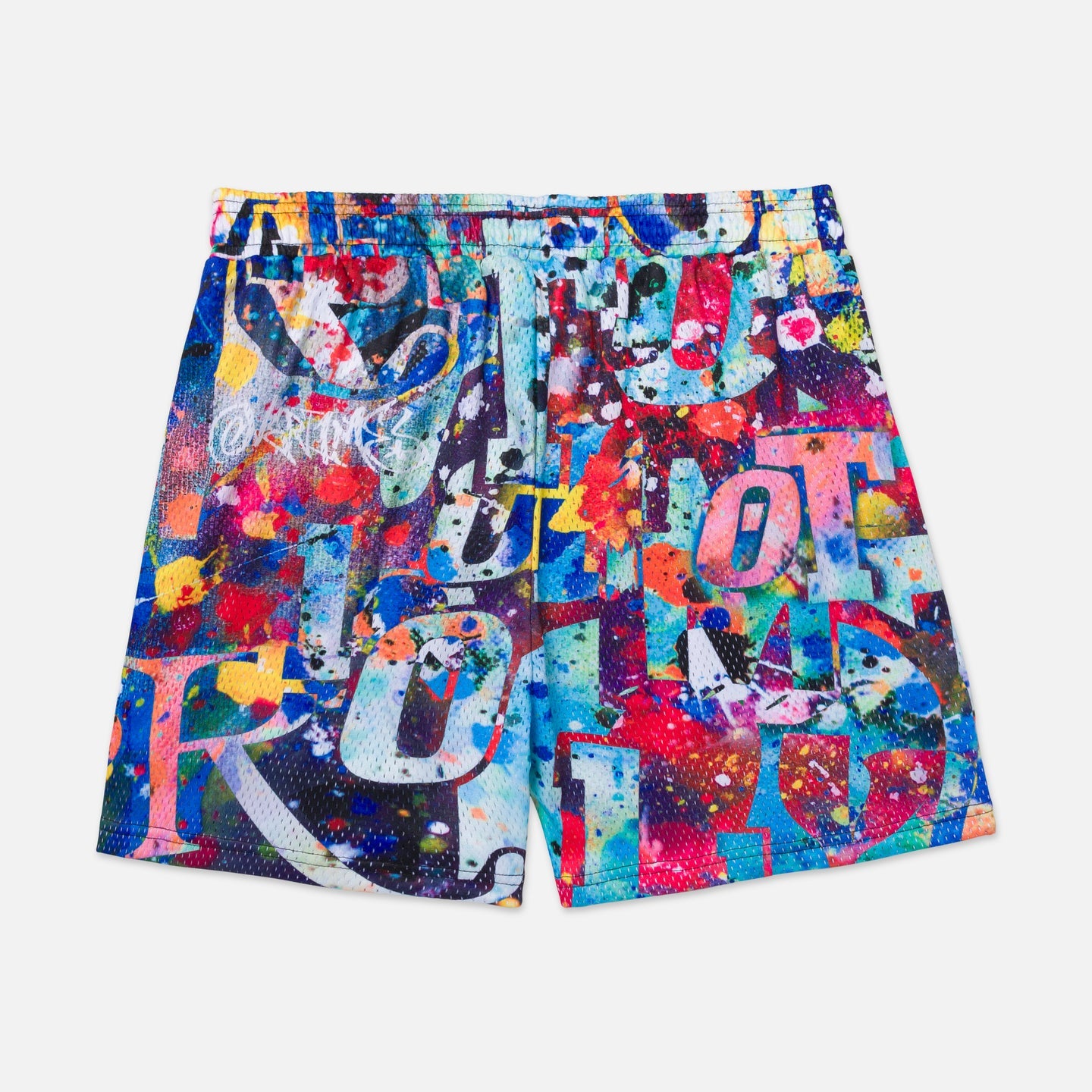 Overtime Vandal Mesh Shorts - Red