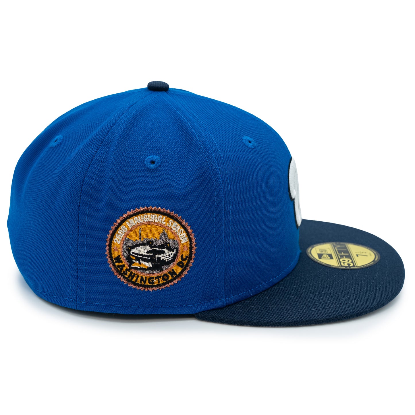 New Era Washington Nationals 59FIFTY Fitted Hat - Royal Blue/Dark Blue