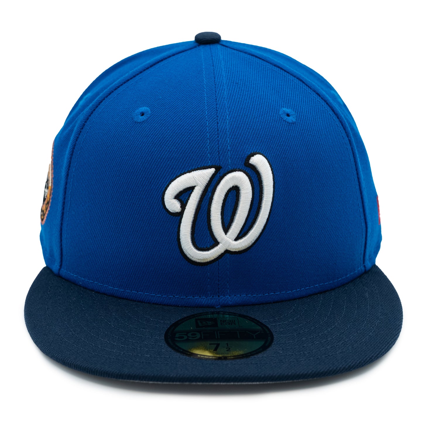 New Era Washington Nationals 59FIFTY Fitted Hat - Royal Blue/Dark Blue