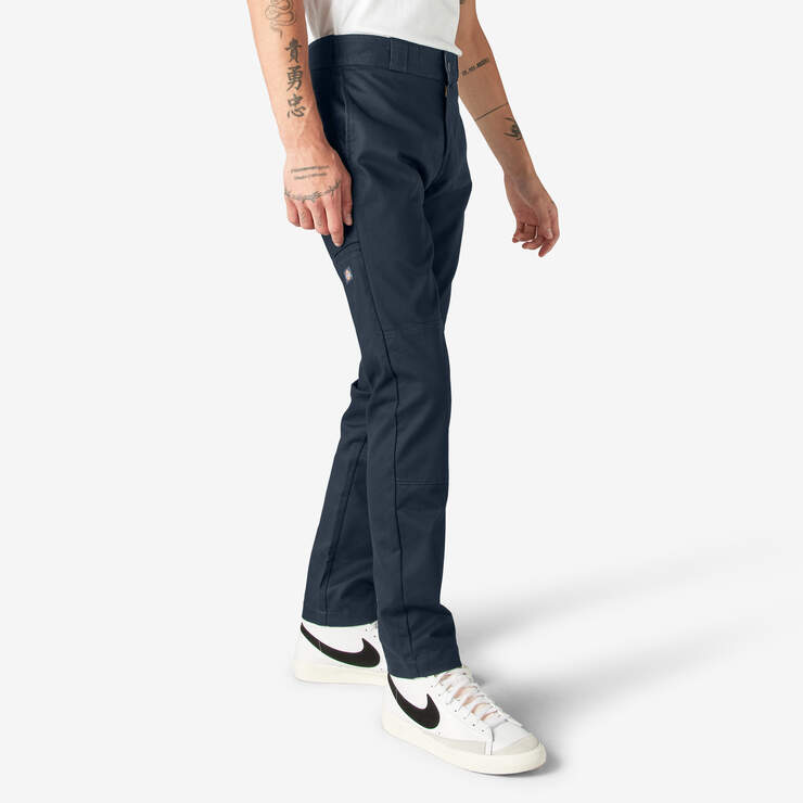 Men's Dickies Skinny DBL Knee Pants - Dark Navy