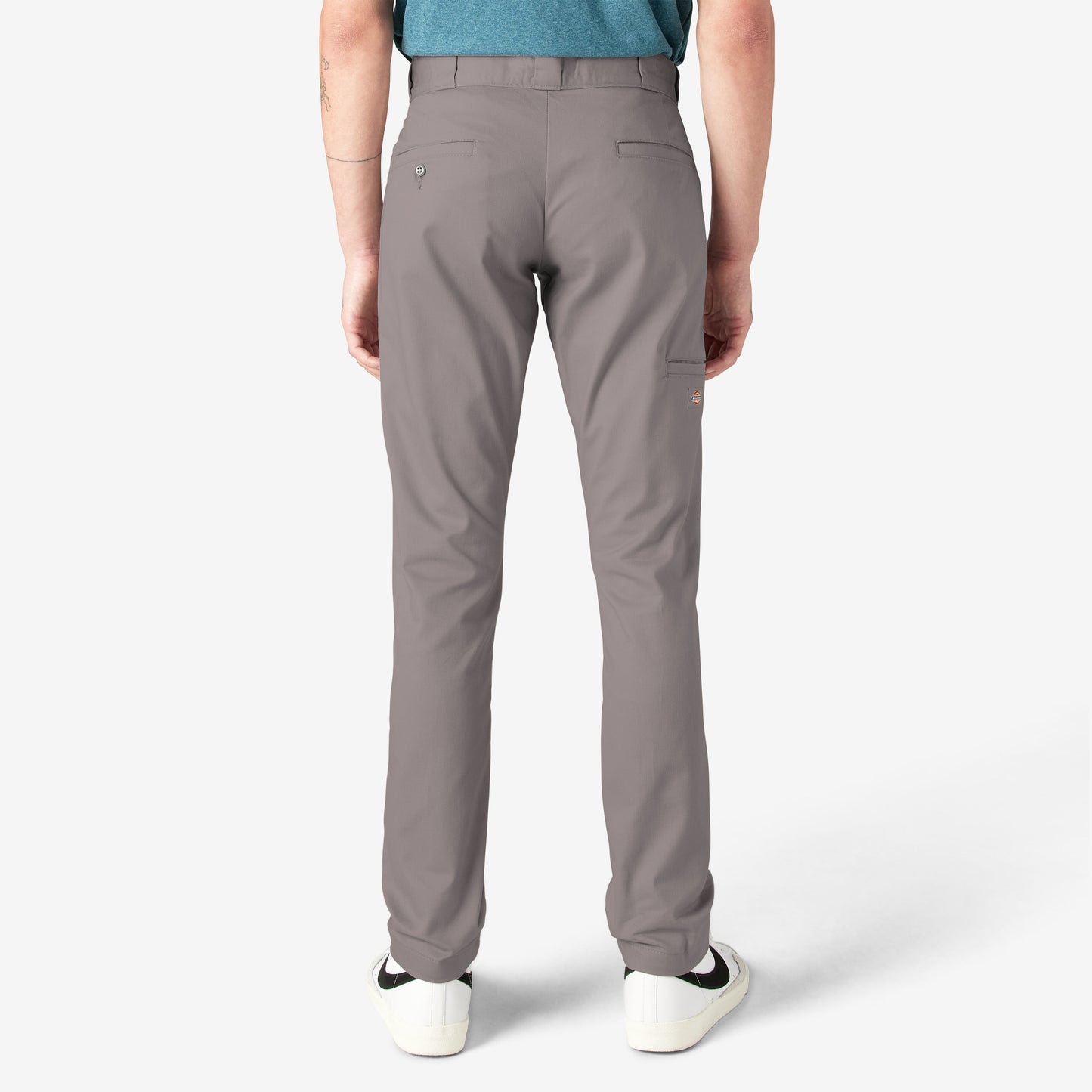 Men's Dickies FLEX Skinny Fit Double Knee Work Pants - Silver