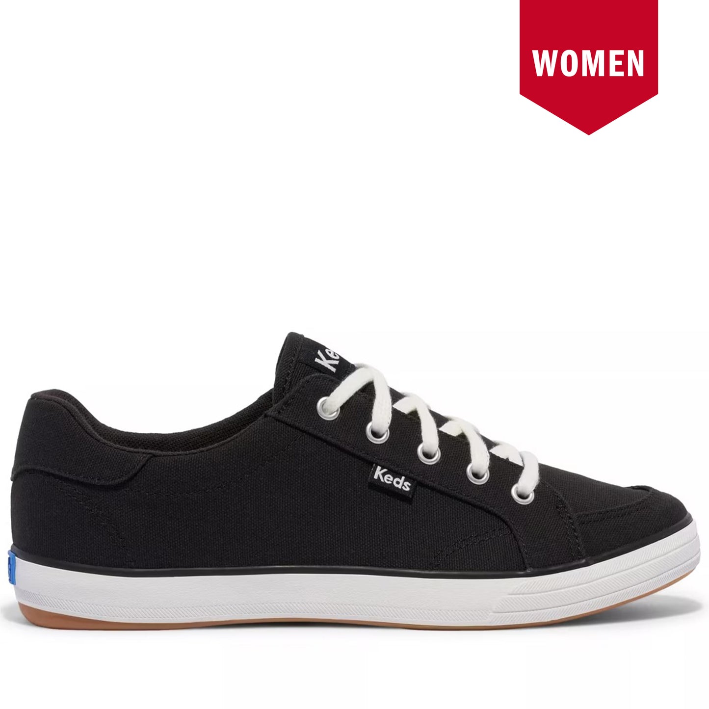 Women's Keds Center III Canvas - Black