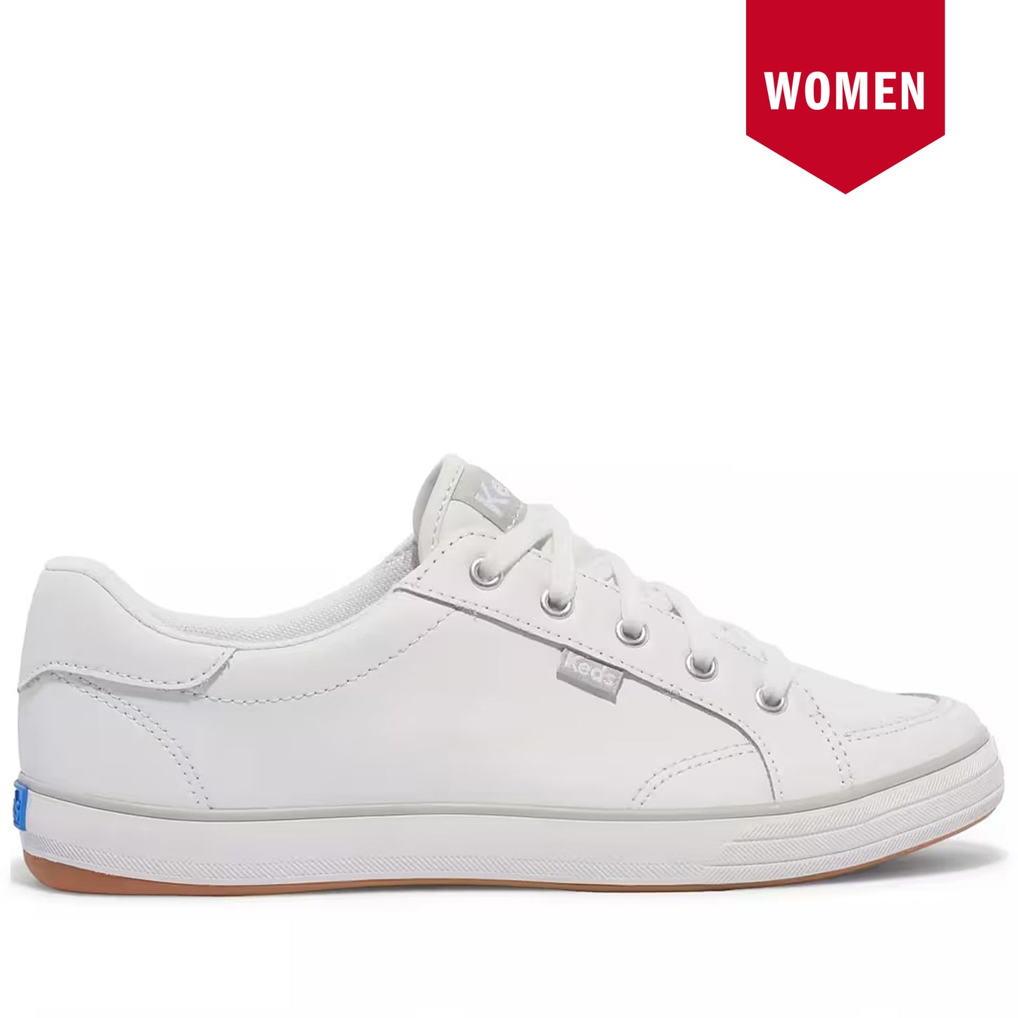 Women's Keds Center III Leather - White