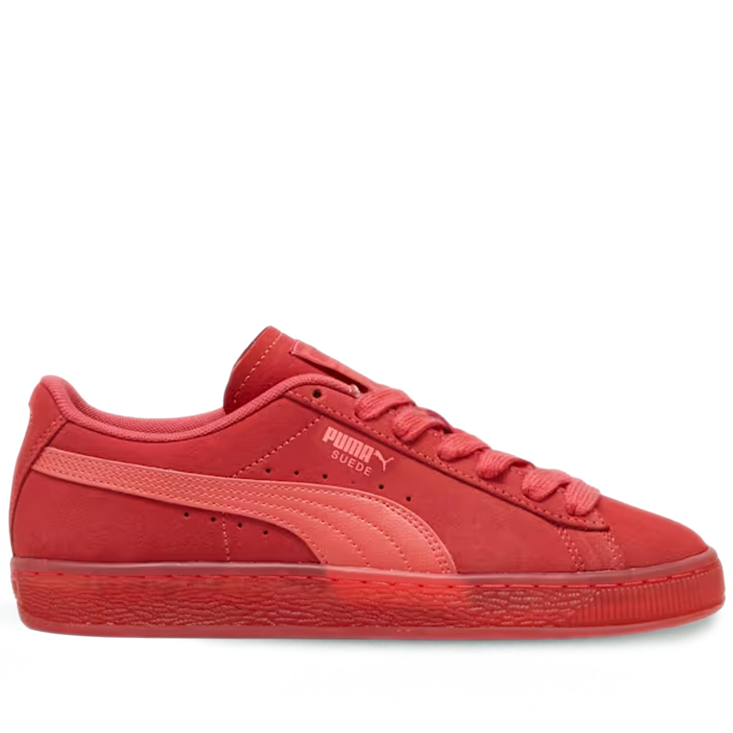 Women's Puma Suede Classic Shoes - Tart Cherry/Salmon