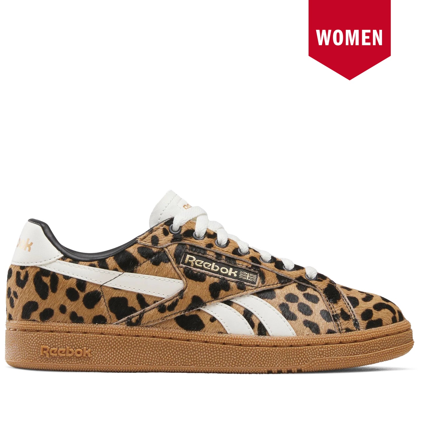 Women's Reebok Club C Grounds UK Shoes - Cheetah