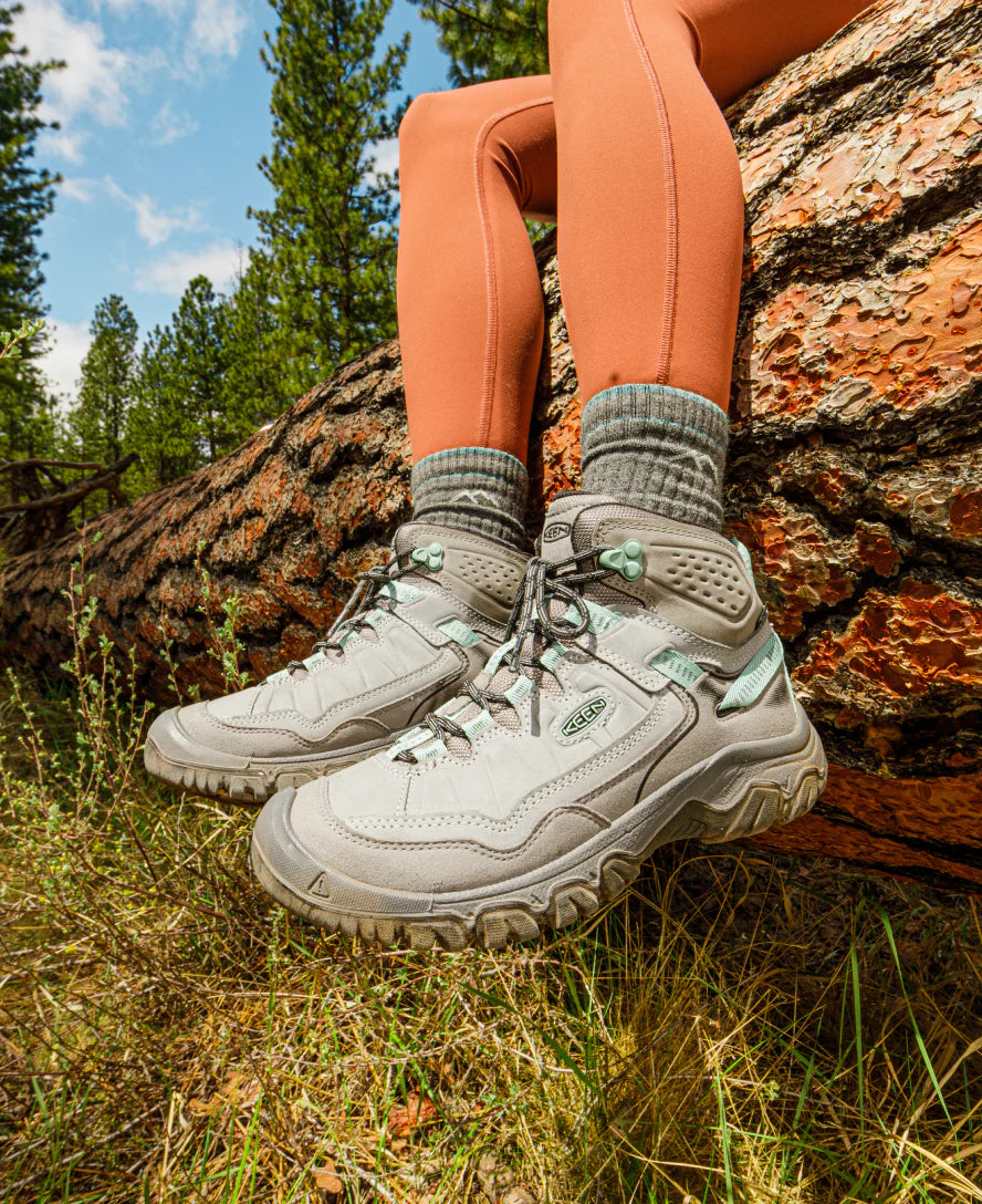 Women's Keen Targhee IV Waterproof Hiking Boot - Alloy / Granite Green
