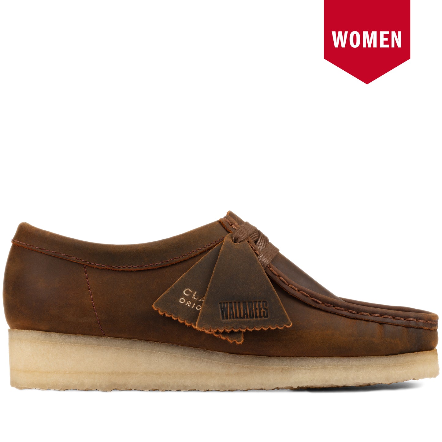 Women's Clarks Wallabee - Beeswax