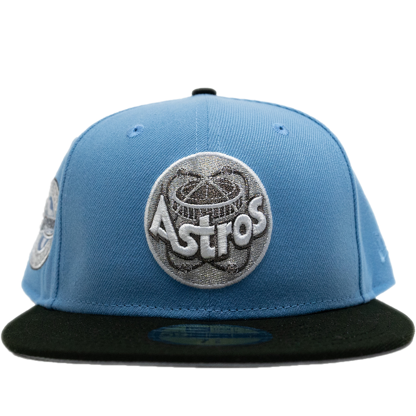 New Era Houston Astros 59FIFTY Hat - Sky/ Black
