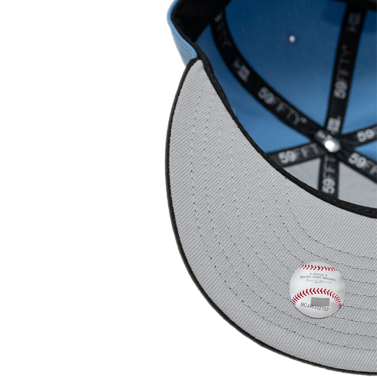 New Era Houston Astros 59FIFTY Hat - Sky/ Black