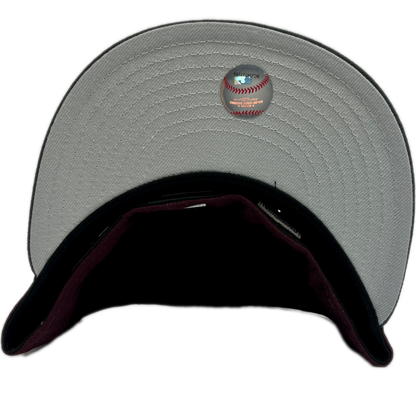 New Era Houston Astros 59FIFTY Fitted Hat - Maroon/ Gray
