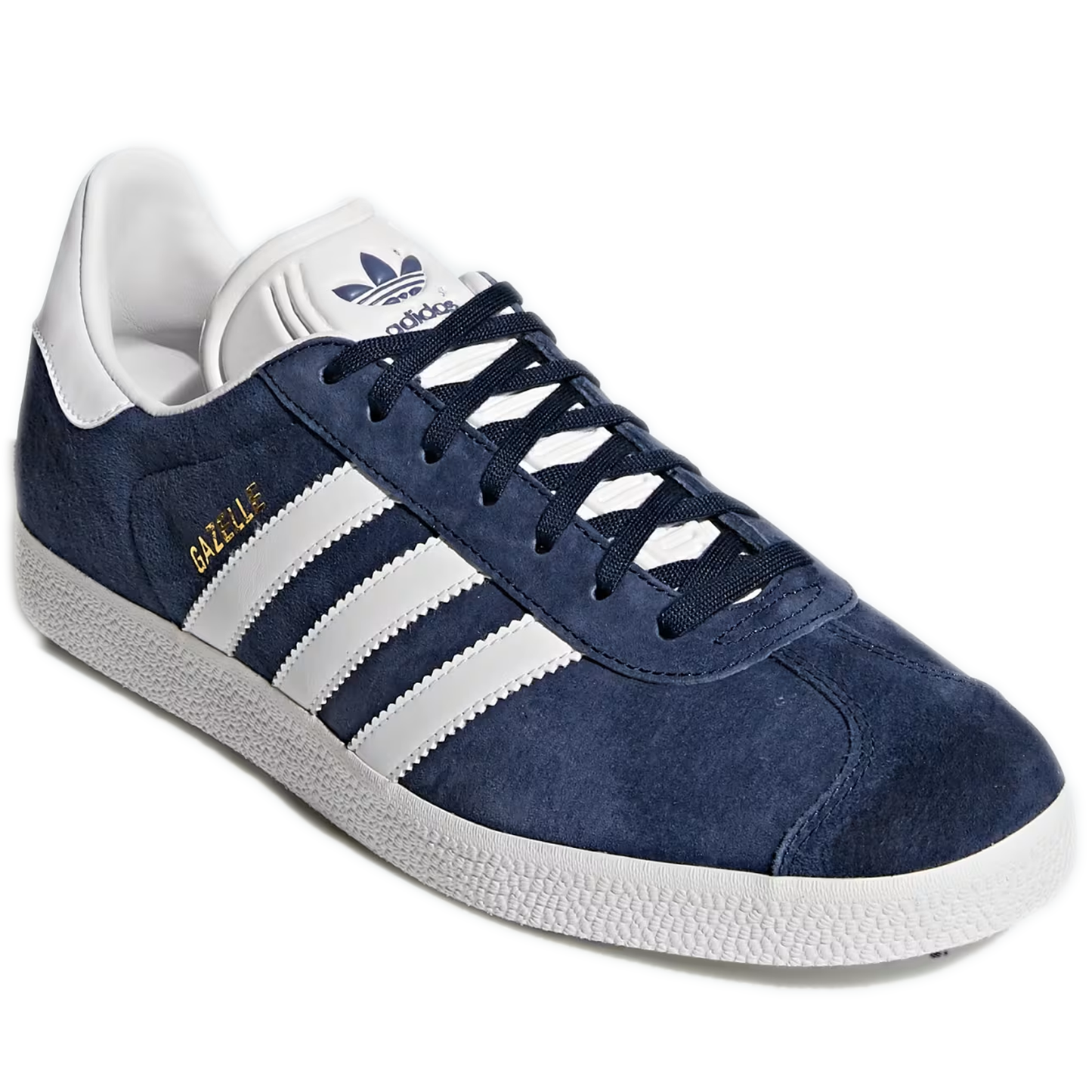 Men's Adidas Gazelle Shoes - Collegiate Navy/White