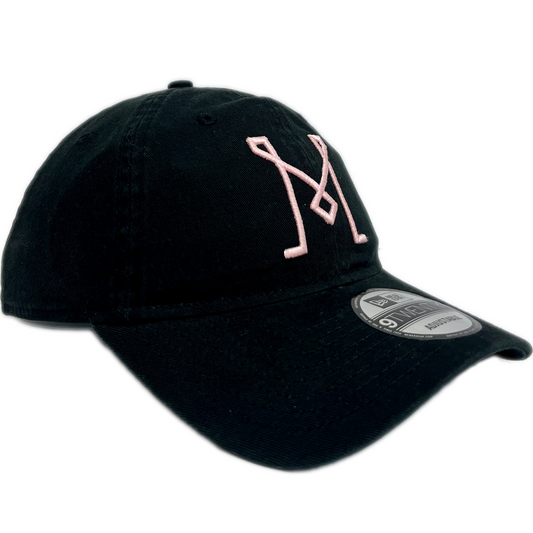 New Era Inter Miami 9TWENTY Adjustable Hat - Black/ Pink