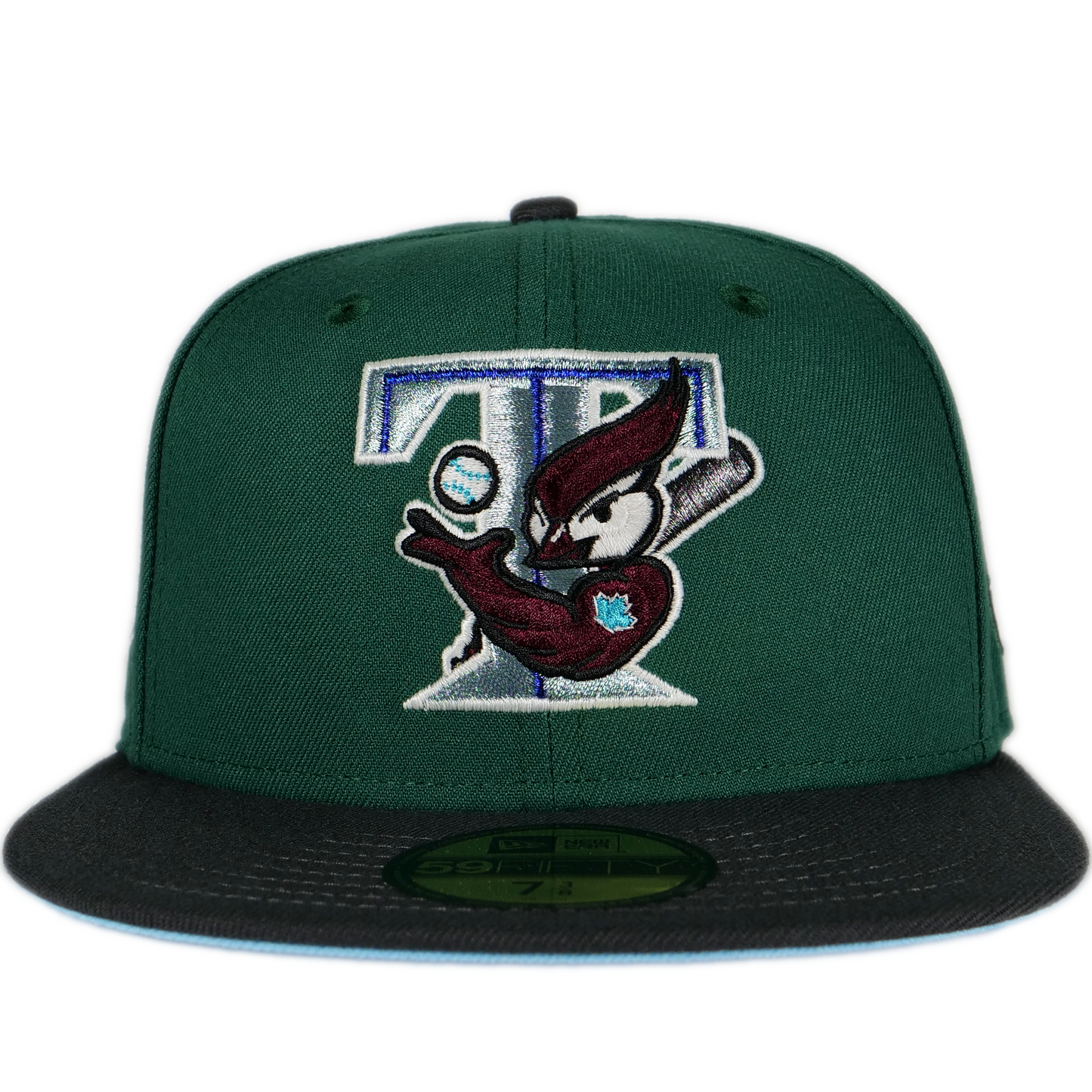 New Era Toronto Blue Jays 59FIFTY Fitted Hat - Emerald/ Graphite/ Blue