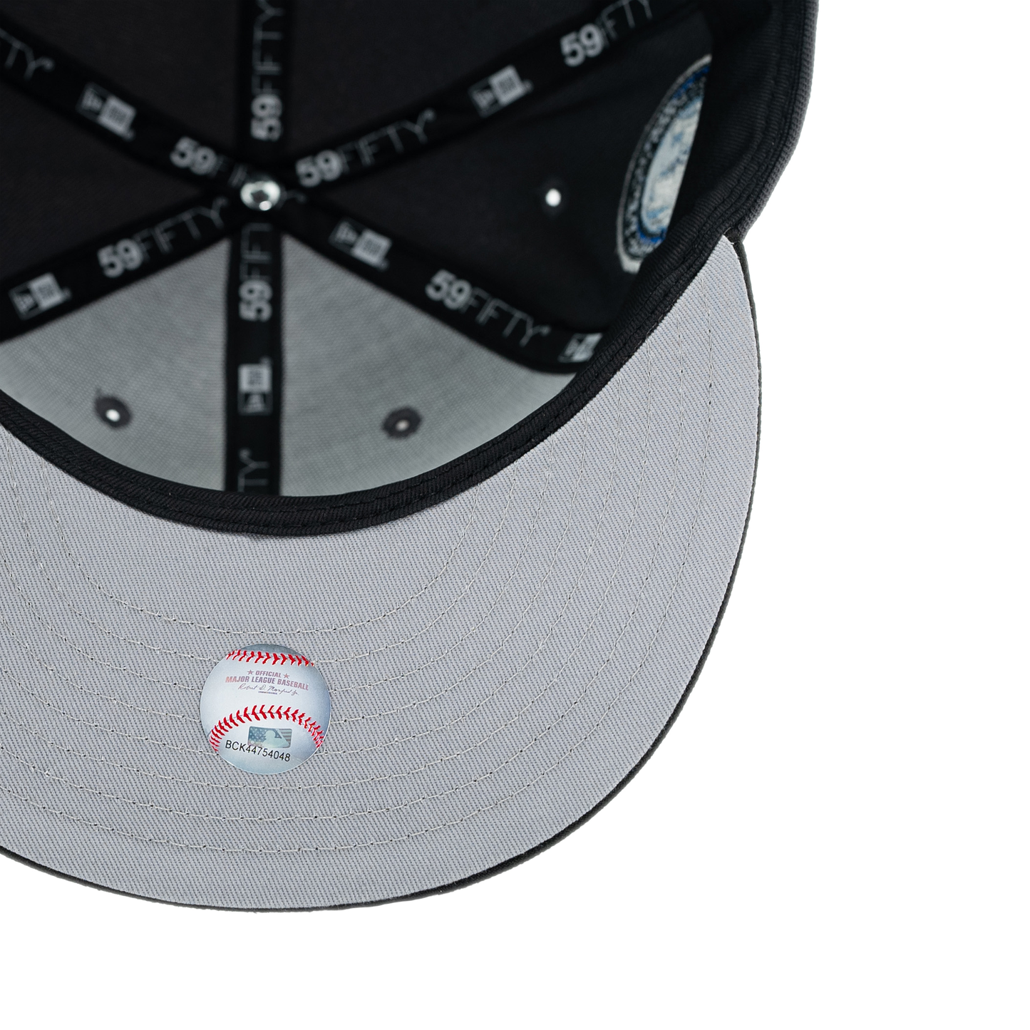 New Era Atlanta Braves 59Fifty Fitted Hat - Dark Graphite/ Black