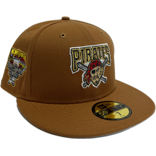 New Era Pittsburgh Pirates 59Fifty Fitted Hat - Light Bronze