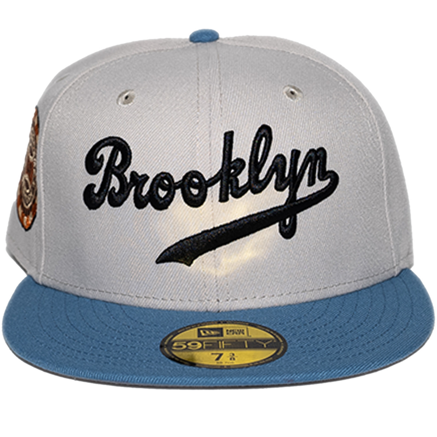 New Era Brooklyn Dodgers 59Fifty Fitted Hat - Stone/Blue