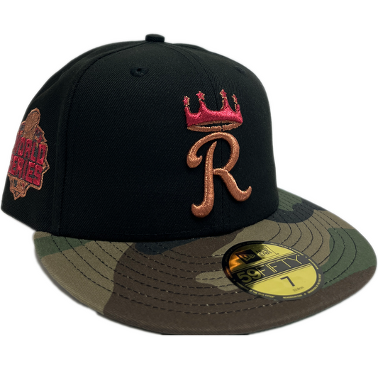 New Era Kansas City Royals 59Fifty Fitted Hat - Black/ Camo