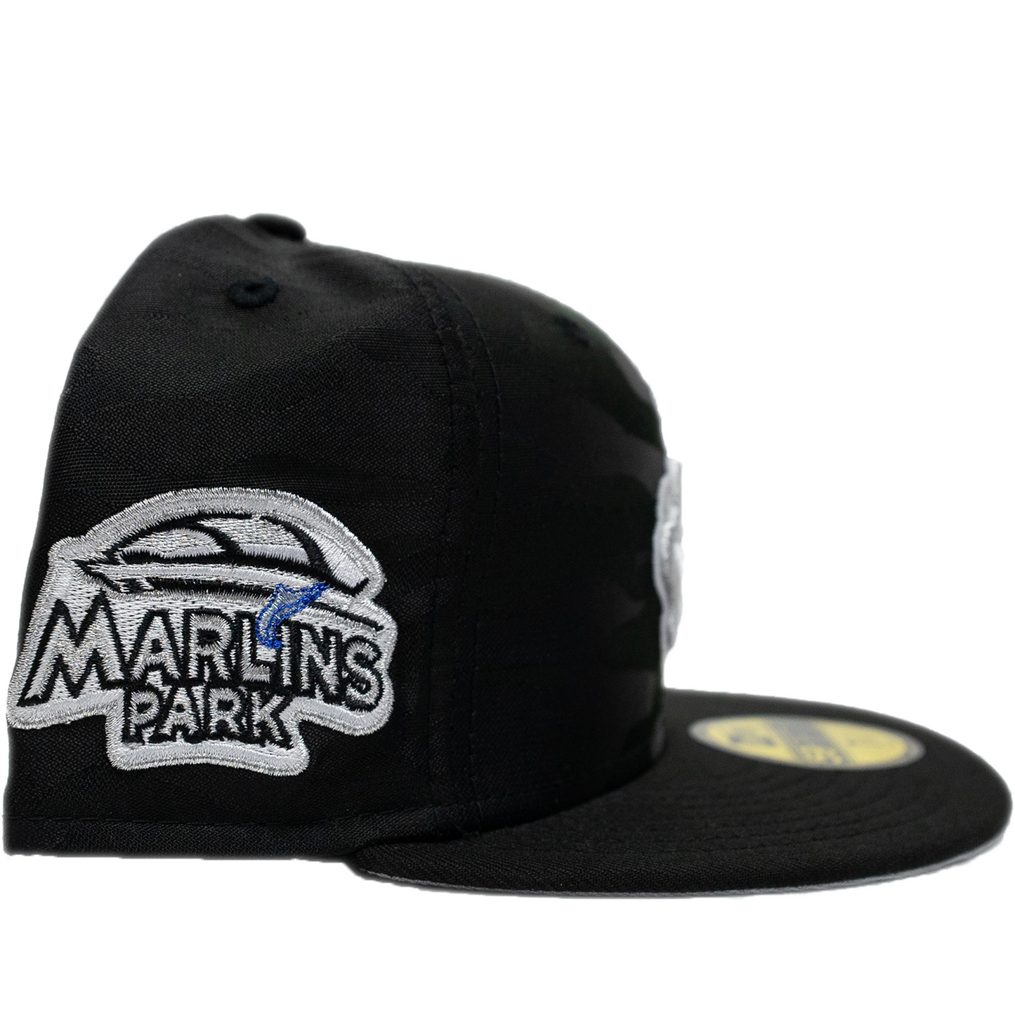 New Era Miami Marlins 59FIFTY Hat - Black/ Camo