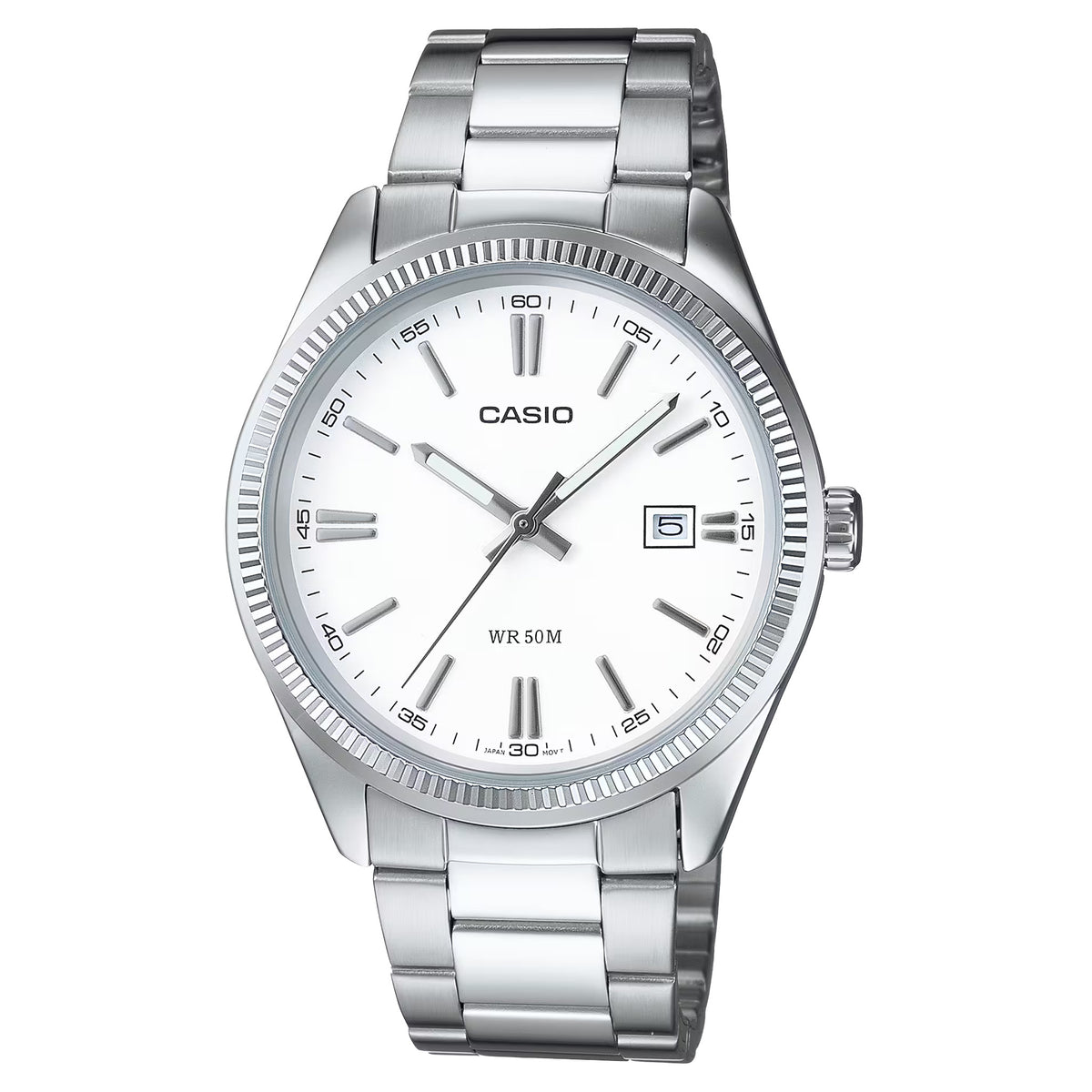 Casio Analog MTP1302 - Silver