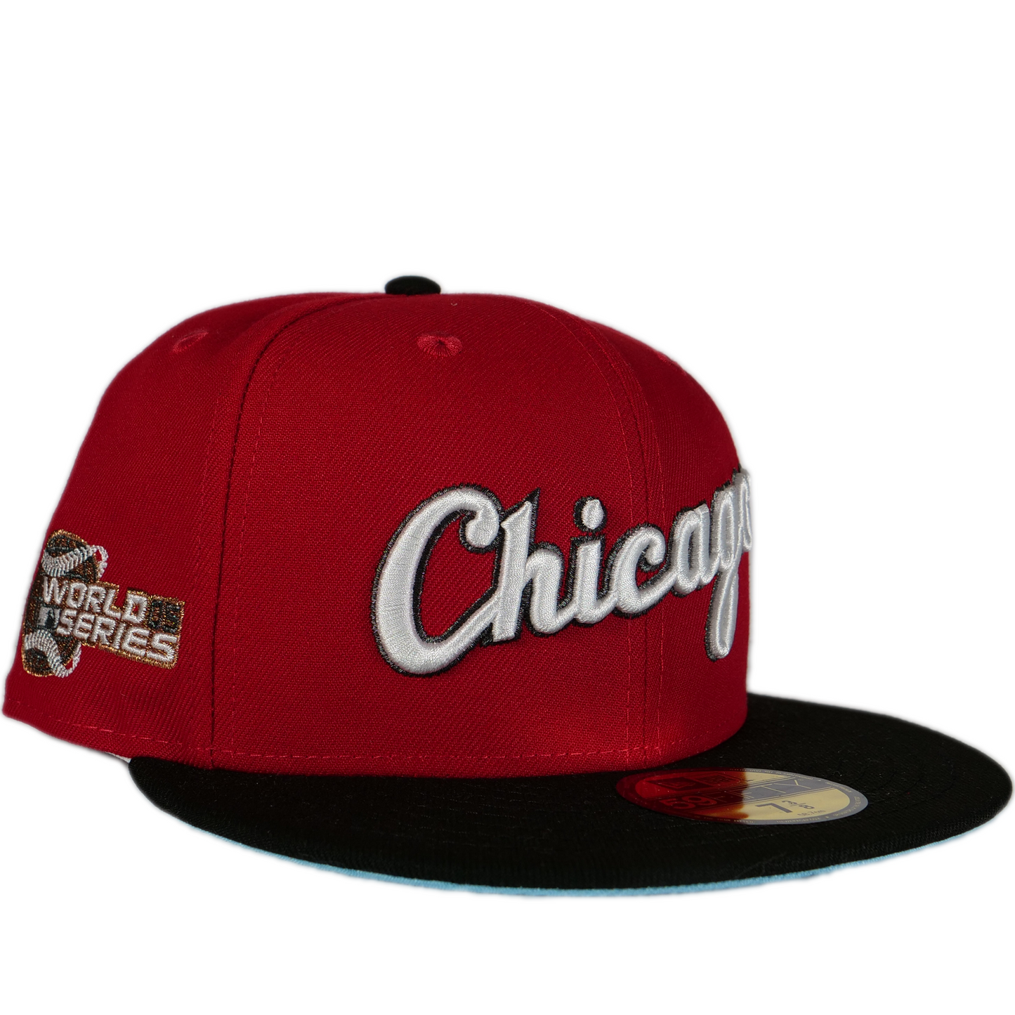 New Era Chicago White Sox 59FIFTY Fitted Hat - Scarlet/ Black