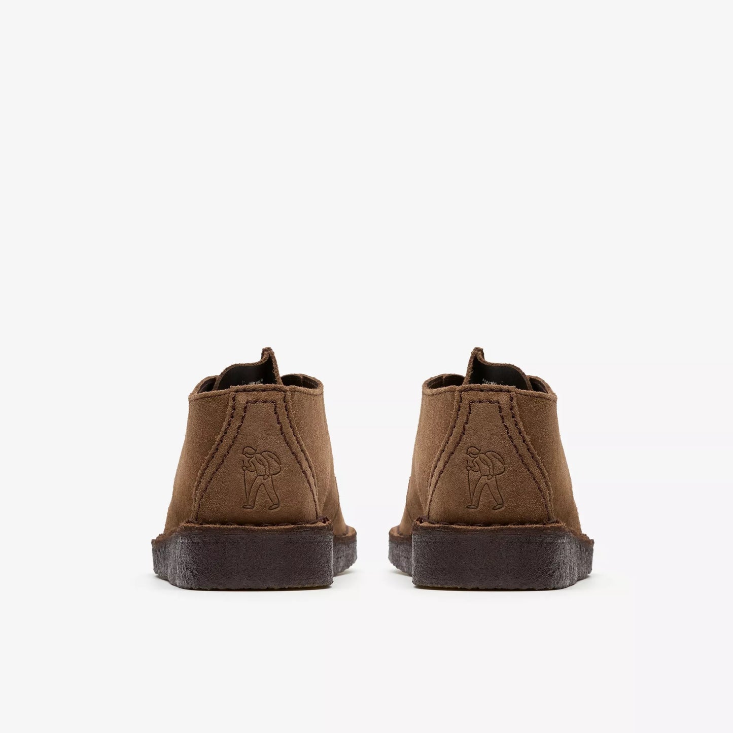 Men's Clarks Desert Trek - Brown Suede