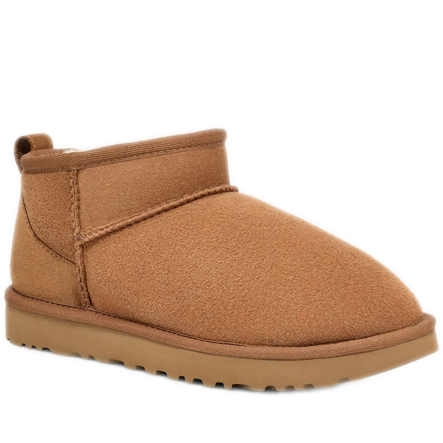 Women's Ugg Classic Ultra Mini - Chestnut Front Side