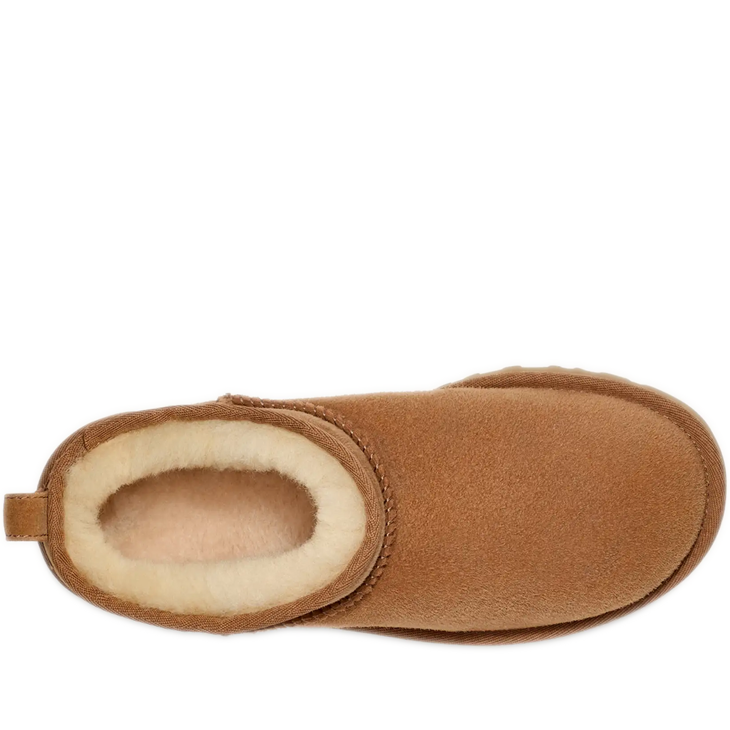 Women's Ugg Classic Ultra Mini - Chestnut Top View