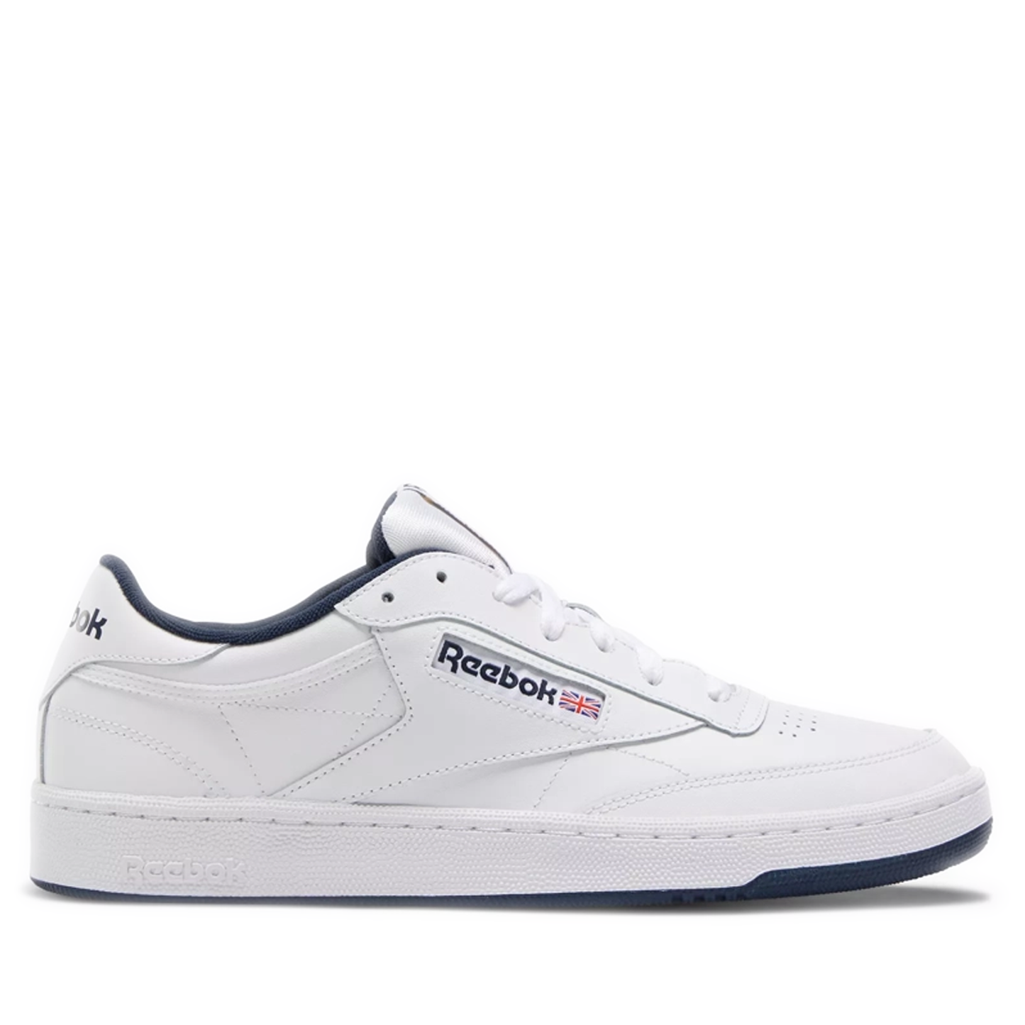 Men's Reebok Club C 85 Shoes - INT-White/ Navy