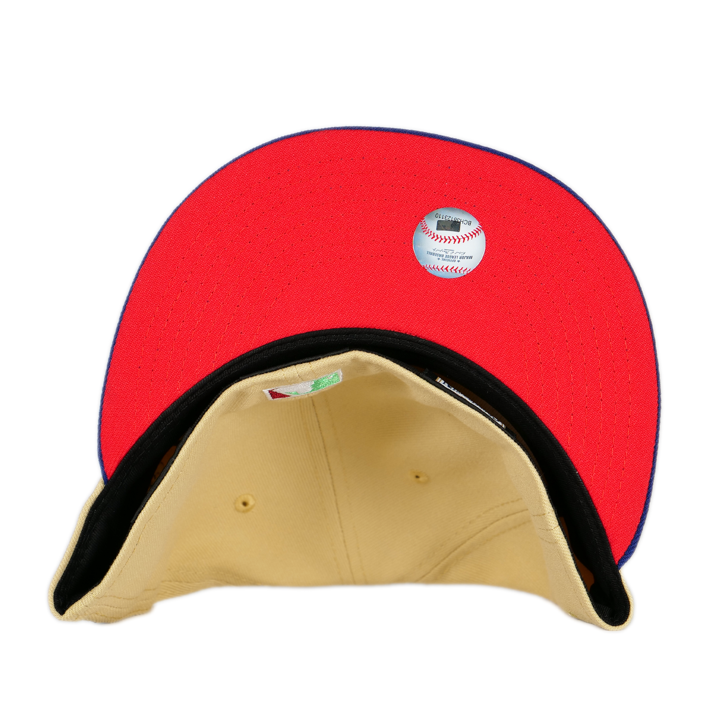 New Era Chicago Cubs 59Fifty Fitted Hat - Cream/ Blue/ Red