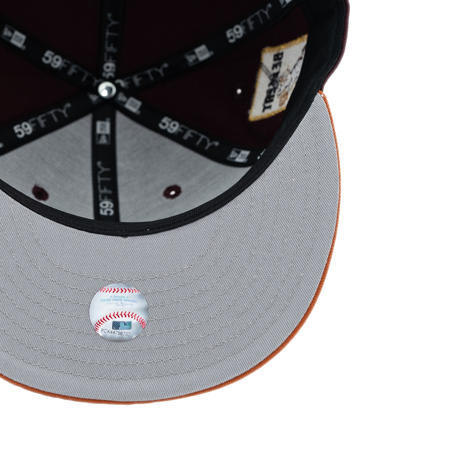 New Era Chicago Cubs 59Fifty Fitted Hat - Maroon/ Rust