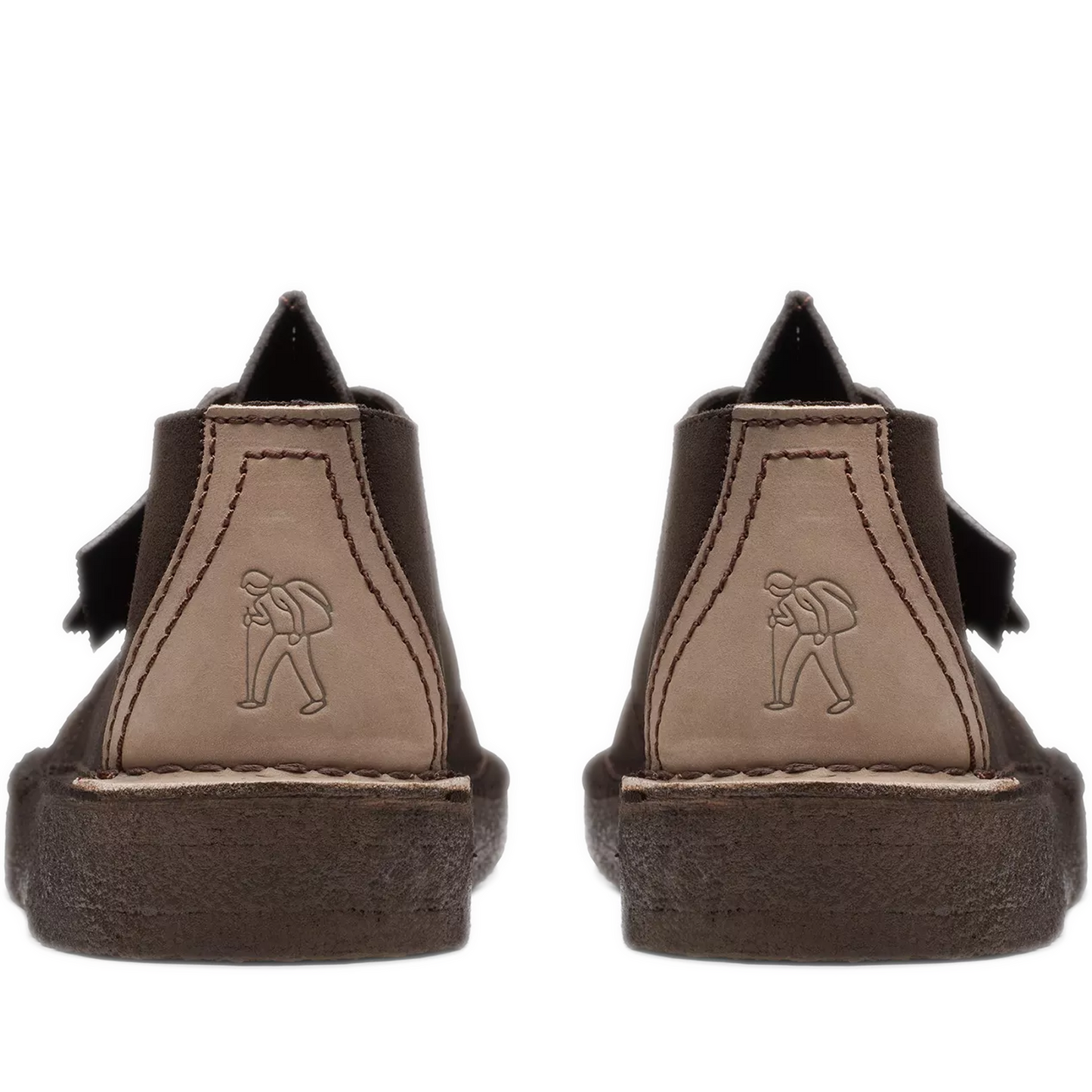 Men's Clarks Desert Trek - Dark Brown