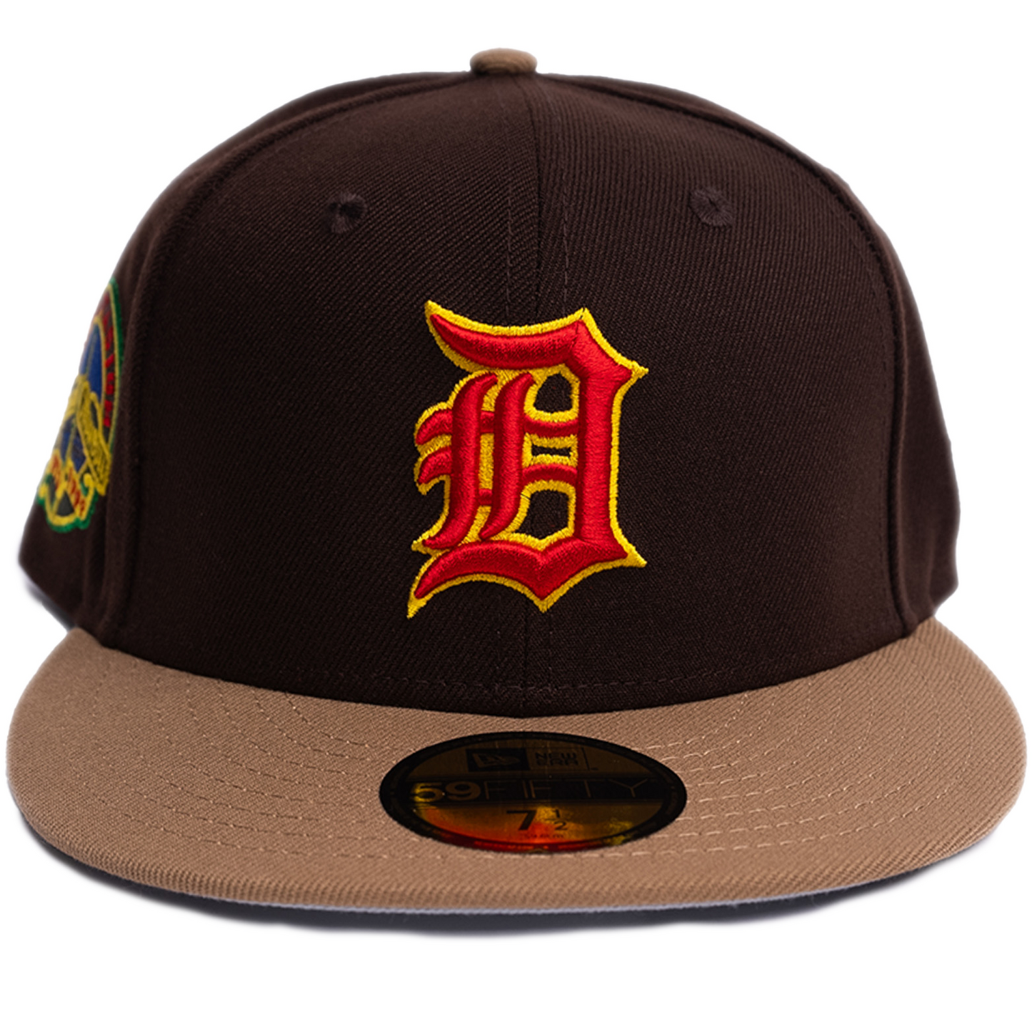 New Era Detroit Tigers 59Fifty Fitted Hat - Brown Wood/ Khaki