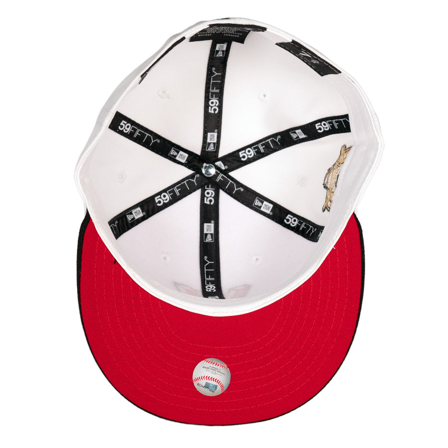 New Era Washington Senators - 59FIFTY Custom Fitted Hat - White / Black