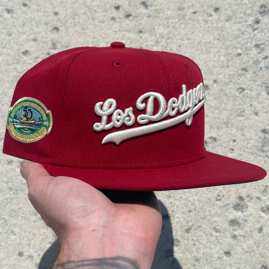 New Era Los Angeles Dodgers 59FIFTY Fitted Hat - Red