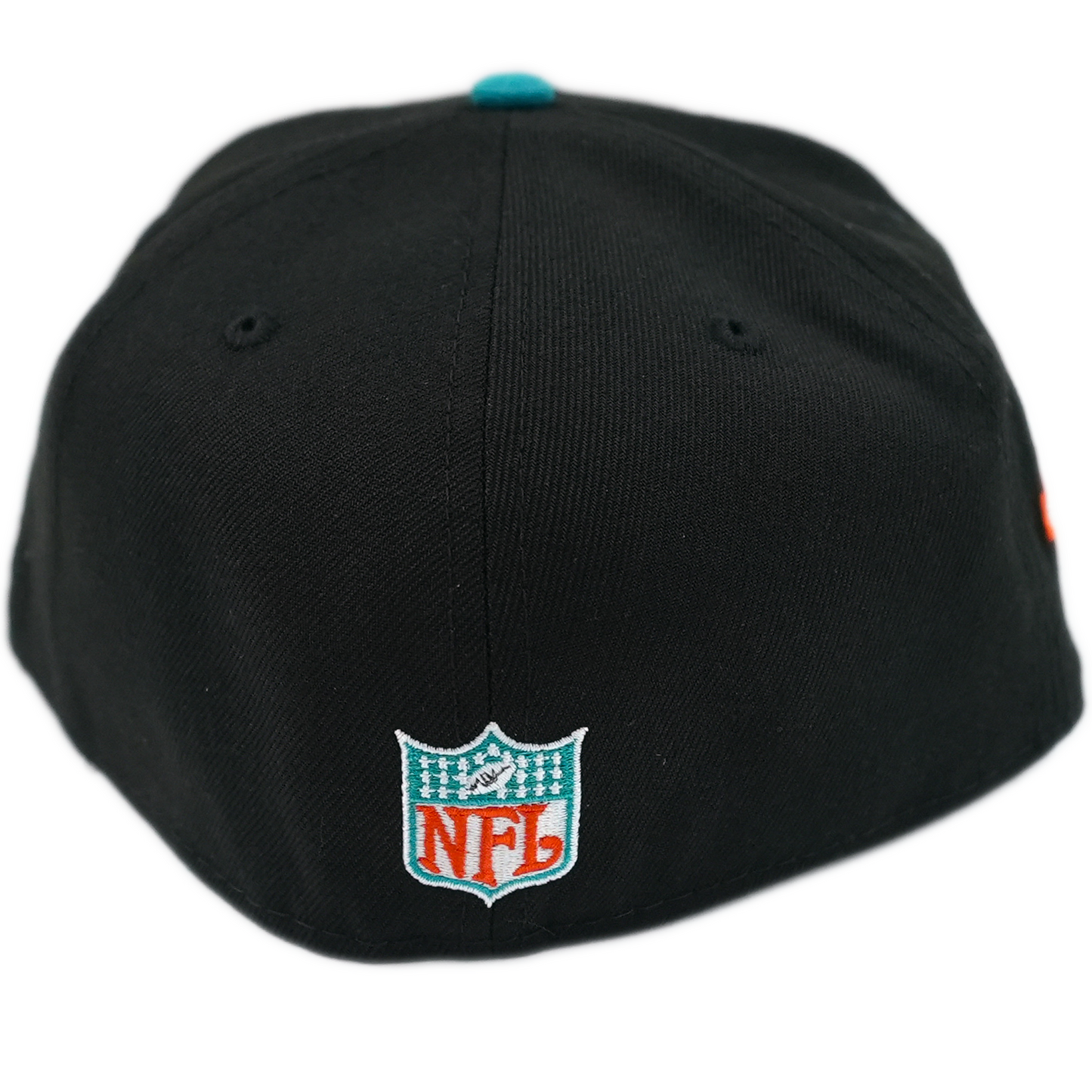 New Era Miami Dolphins 59Fifty Fitted Hat - Black/ Title Wave